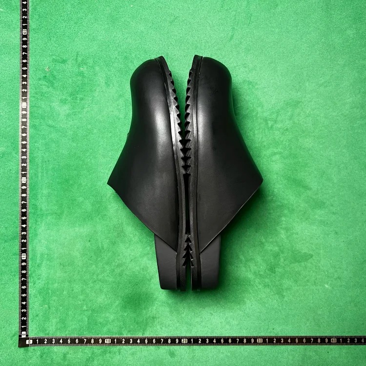 Round toe slingback heeled toe slippers BD 5