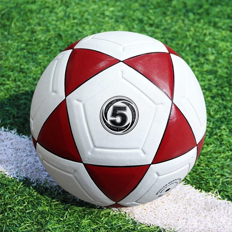 Three-ring football high school entrance examination competition training No. 5 genuine explosion-proof middle school students and children training competition indoor and outdoor football image 2