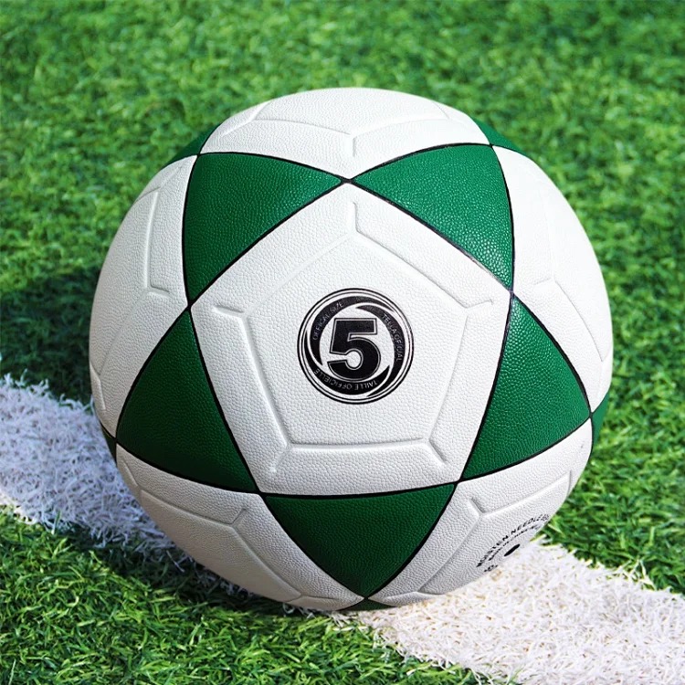 Three-ring football high school entrance examination competition training No. 5 genuine explosion-proof middle school students and children training competition indoor and outdoor football image 3