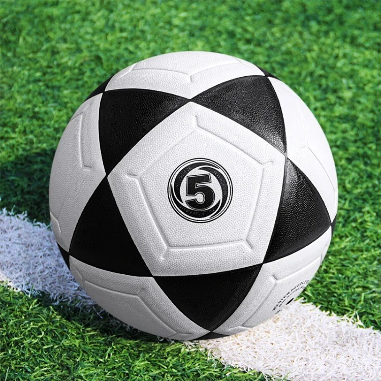 Three-ring football high school entrance examination competition training No. 5 genuine explosion-proof middle school students and children training competition indoor and outdoor football image 5