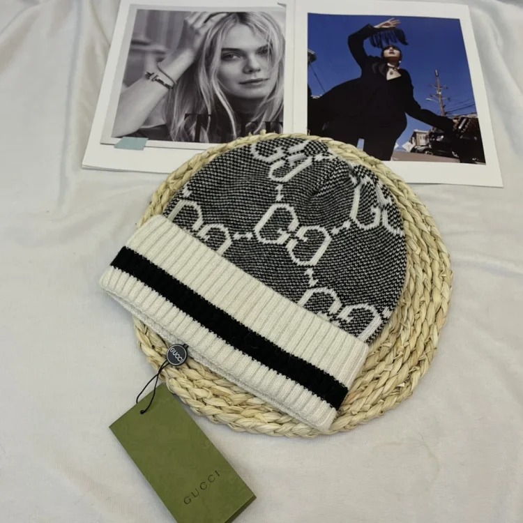X245 new autumn and winter style wool knitted beanie from big brands - CY