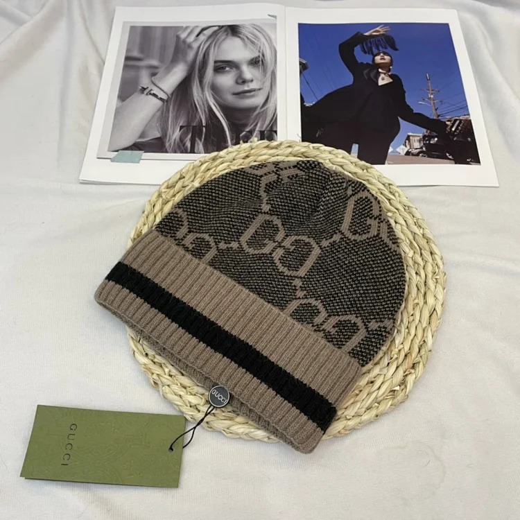 X245 new autumn and winter style wool knitted beanie from big brands - CY
