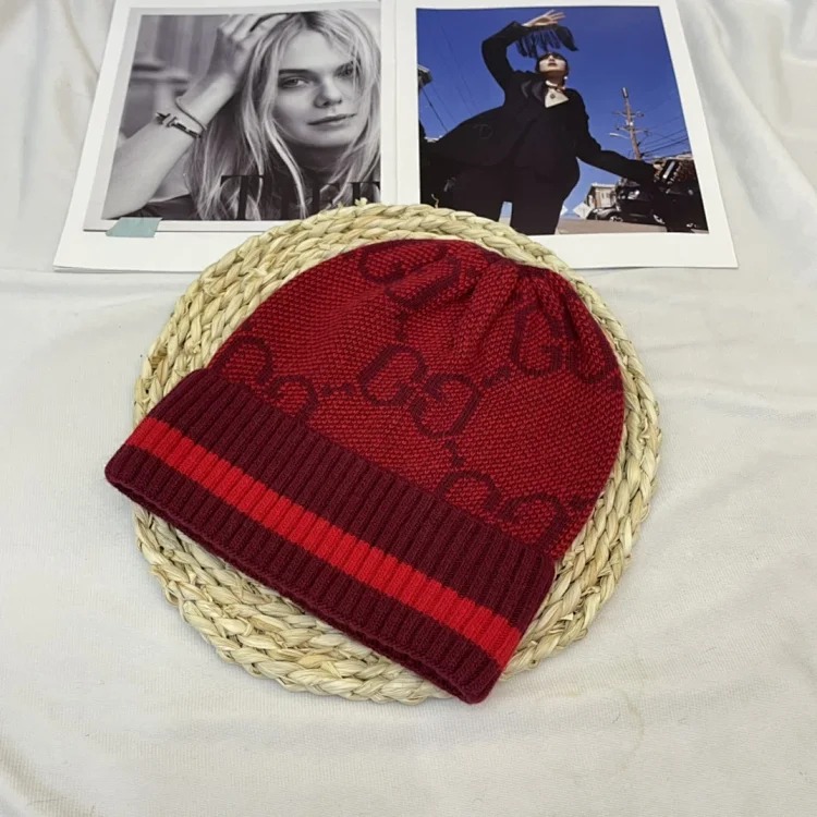 X245 new autumn and winter style wool knitted beanie from big brands - CY