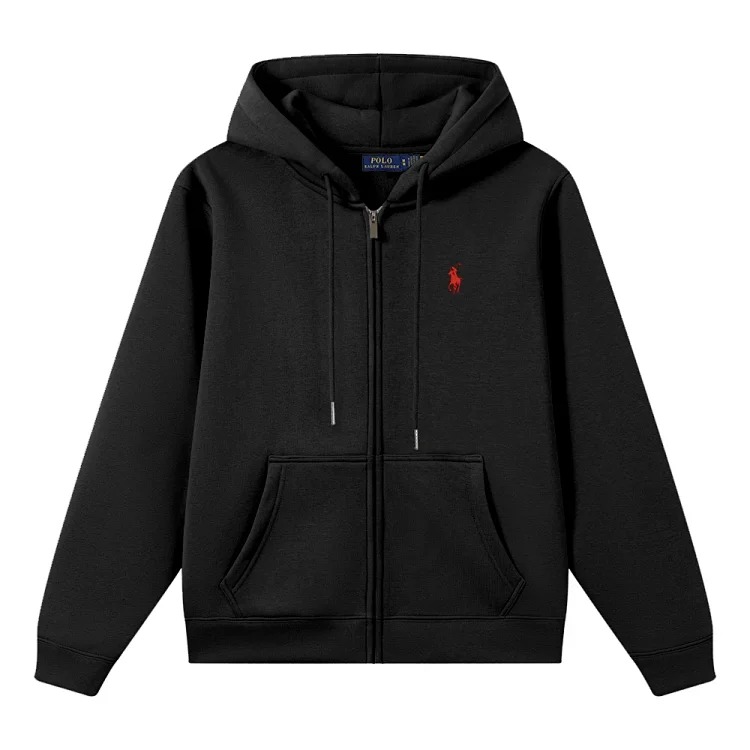 Velvet zipper sweatshirt classic hot style