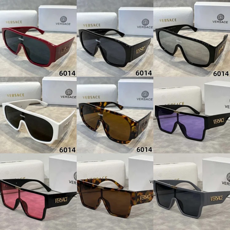 Casual fashionable summer sunglasses (with box)