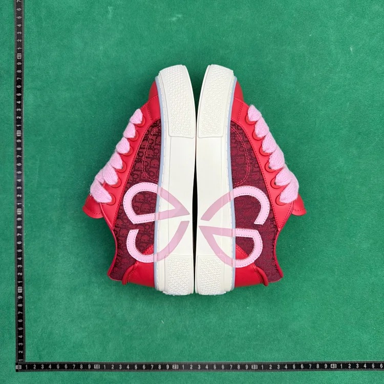 (Customized models are shipped in 3-7 days) TT 2 thick-soled calfskin round toe lace-up low-cut sneakers image 5