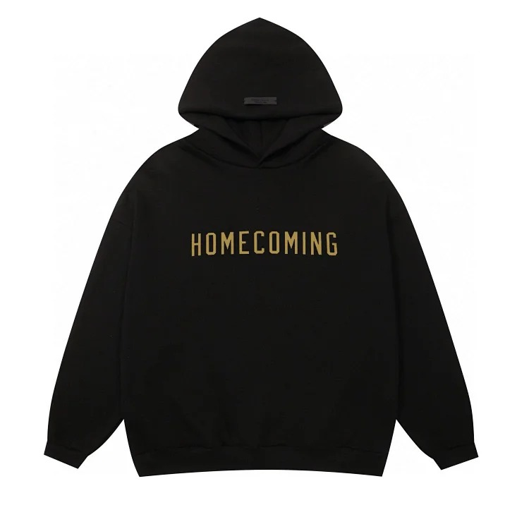 FEAR OF GOD fog HOMECOMING printed single row letter hoodie sweatshirt