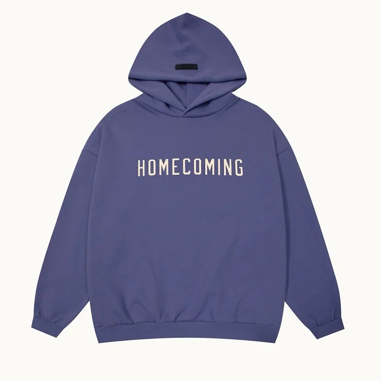 FEAR OF GOD fog HOMECOMING printed single row letter hoodie sweatshirt