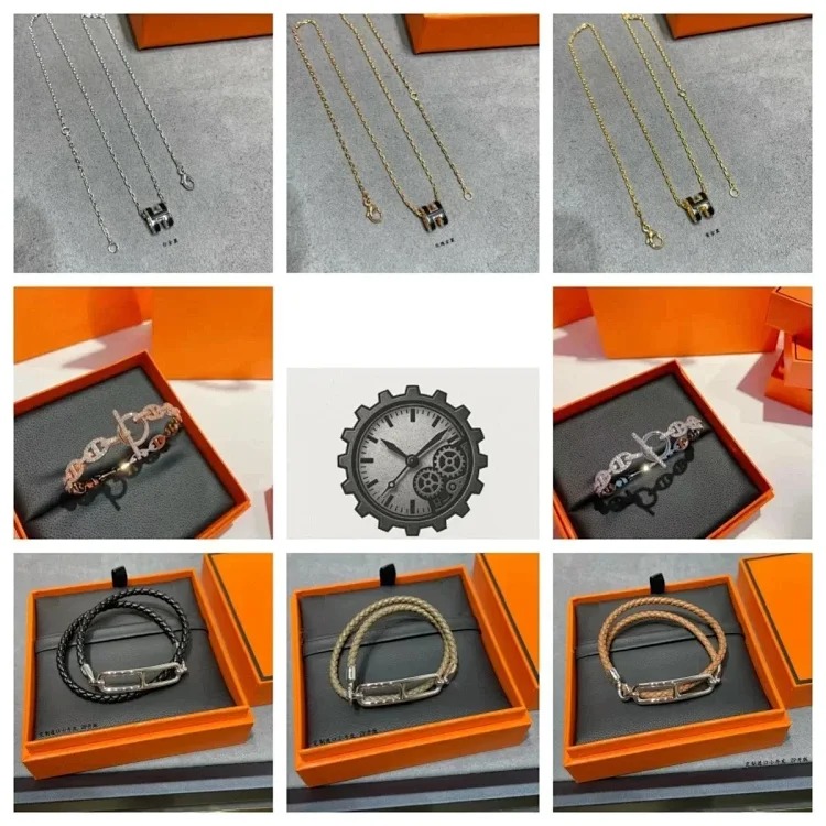 ZW-1 Decorate your life with jewelry to keep your happiness from fading. (Hrmès) (With gift box packaging) REPspreadsheet.help