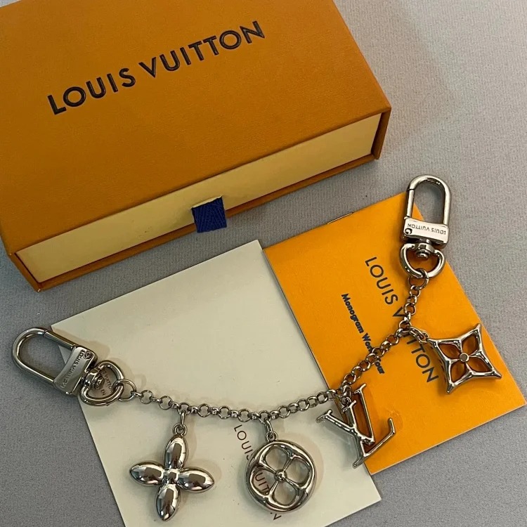 XXX-LYWD letter floral bag pendant chain keychain-3641