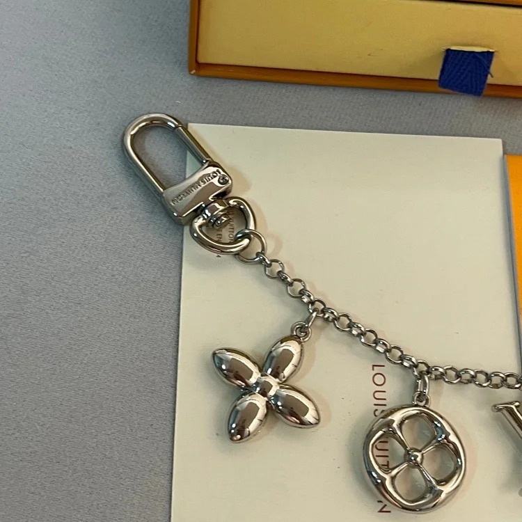 XXX-LYWD letter floral bag pendant chain keychain-3641