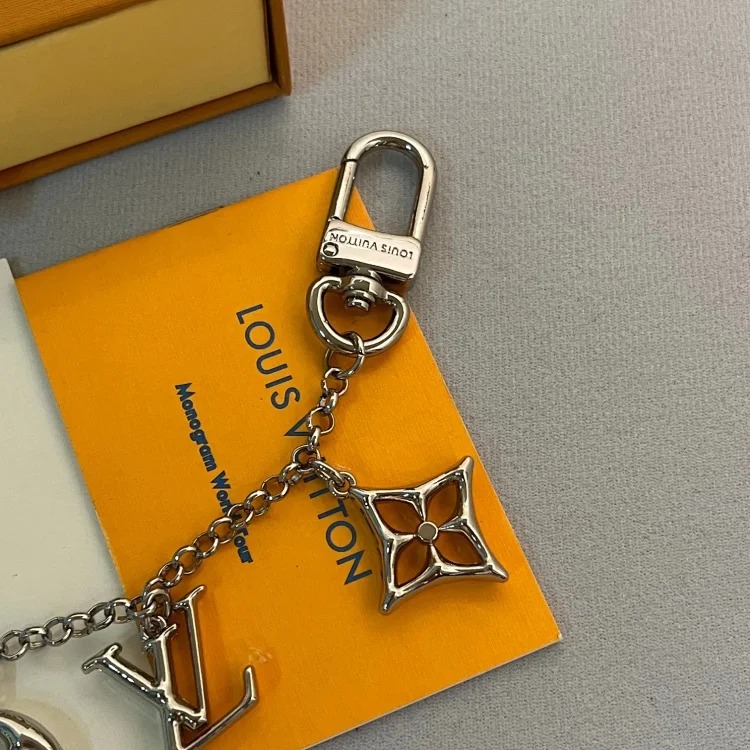 XXX-LYWD letter floral bag pendant chain keychain-3641