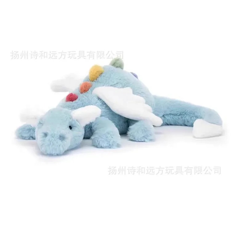 Jellycat Red Heart Dragon Pink Dragon Plush Toy Gift Doll Valentine's Day Limited Edition image 3