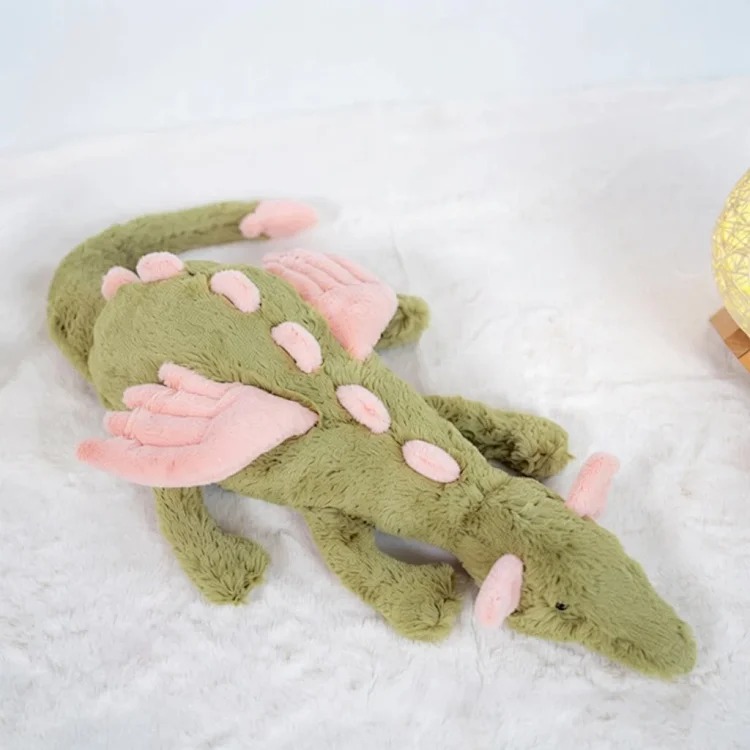 Jellycat Red Heart Dragon Pink Dragon Plush Toy Gift Doll Valentine's Day Limited Edition image 4