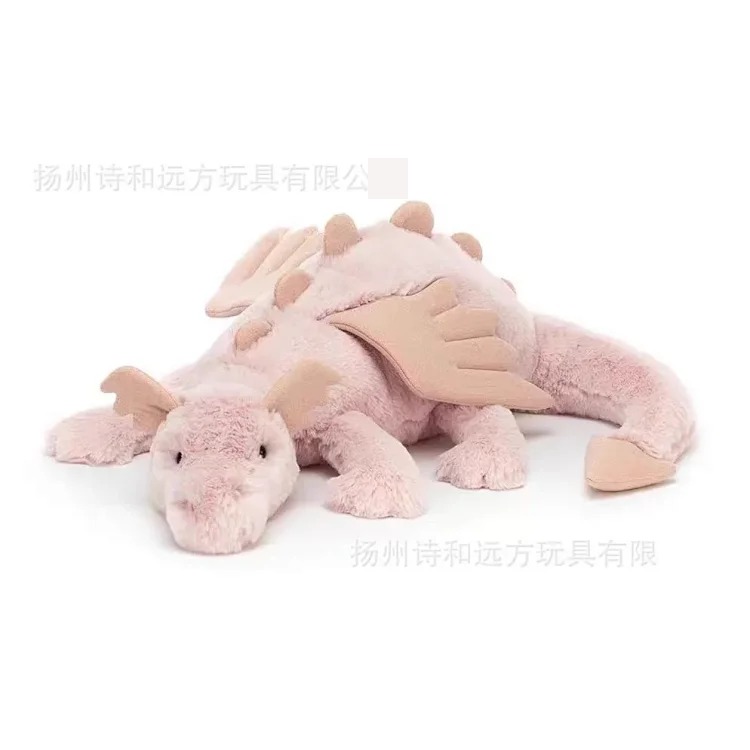 Jellycat Red Heart Dragon Pink Dragon Plush Toy Gift Doll Valentine's Day Limited Edition image 6