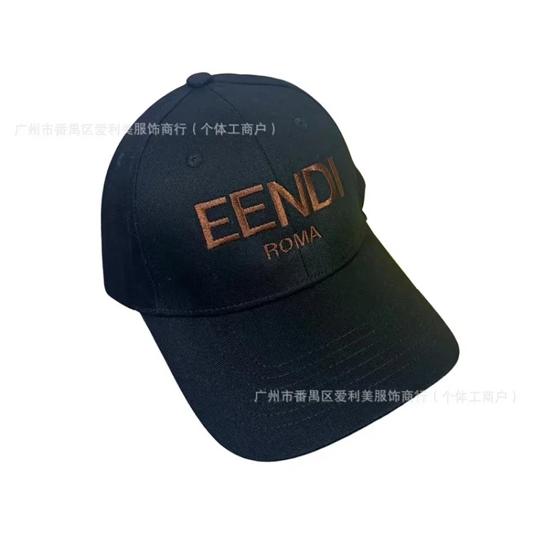 New letter embroidered baseball cap spring and autumn fashion solid color couple sun hat Korean street casual hat wholesale
