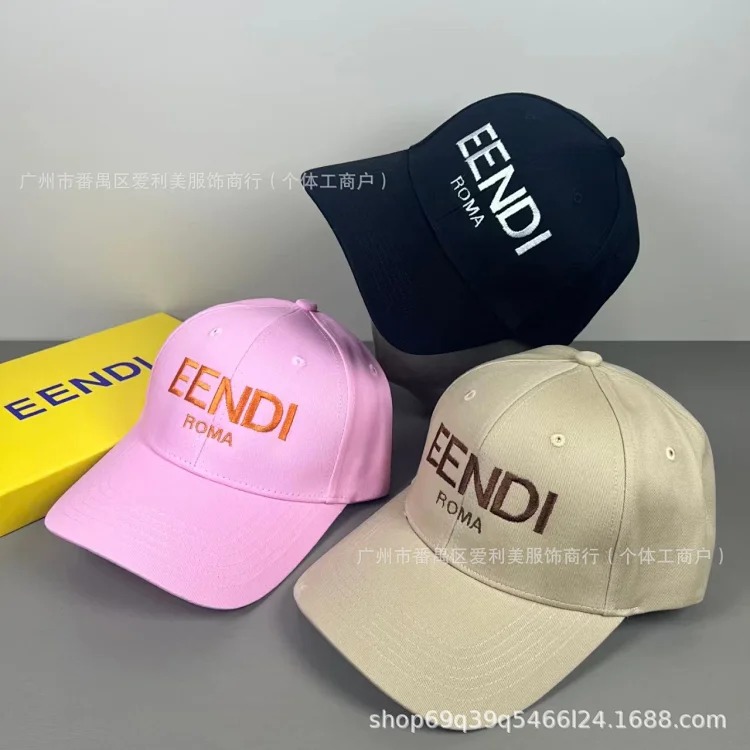 New letter embroidered baseball cap spring and autumn fashion solid color couple sun hat Korean street casual hat wholesale