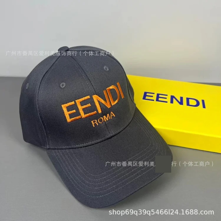 New letter embroidered baseball cap spring and autumn fashion solid color couple sun hat Korean street casual hat wholesale