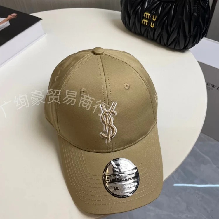 New Y family Yang Shulin baseball cap heavy craft embroidery Nazha same letter embroidered duck cap for men and women couples