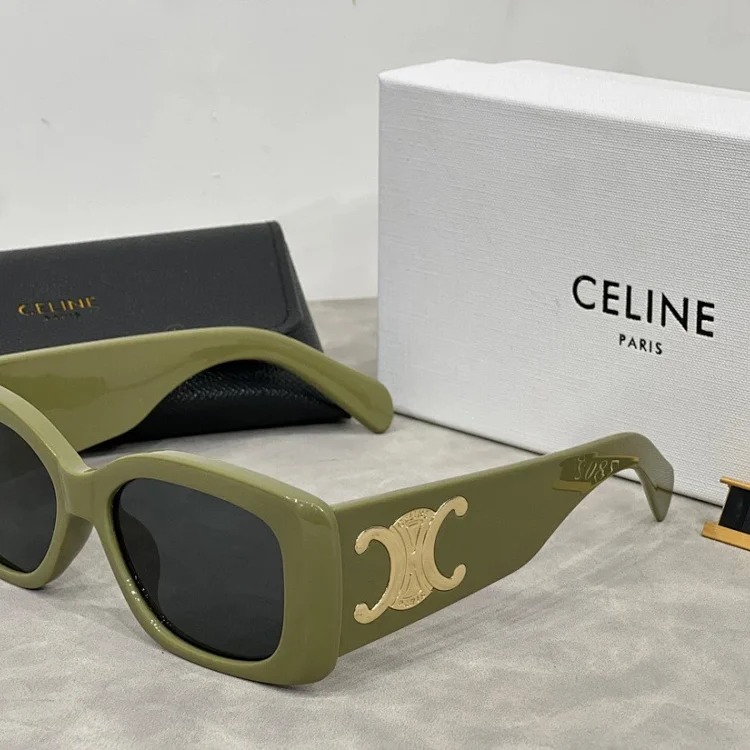 Square wide-legged sunglasses for women, retro sunglasses, fashionable and versatile glasses-CY