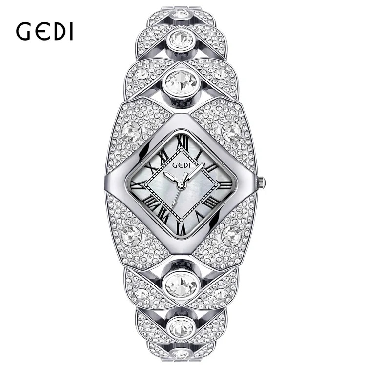 Goldie brand diamond-encrusted light luxury niche bracelet-style quartz watch watch manufacturer direct sales best-selling quartz watch cross-border