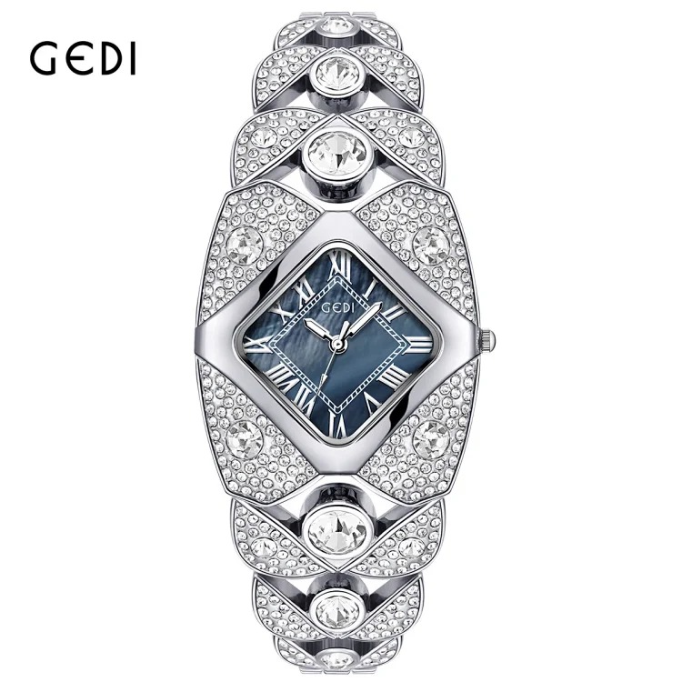 Goldie brand diamond-encrusted light luxury niche bracelet-style quartz watch watch manufacturer direct sales best-selling quartz watch cross-border