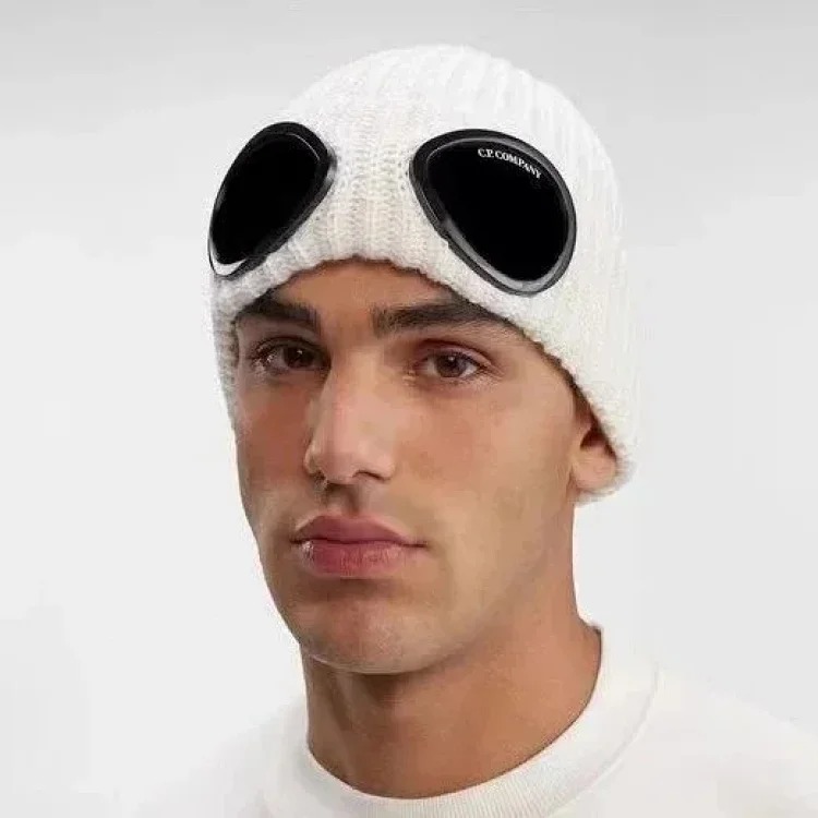 C.P. Company New CP pilot autumn and winter knitted hats for men and women, Korean style couple woolen hats, knitted hats