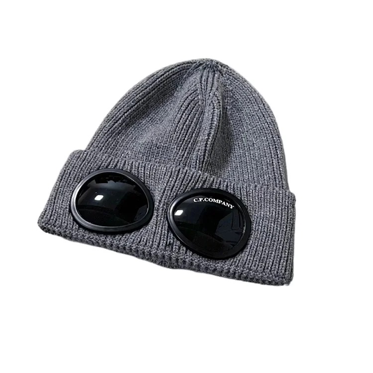 C.P. Company New CP pilot autumn and winter knitted hats for men and women, Korean style couple woolen hats, knitted hats