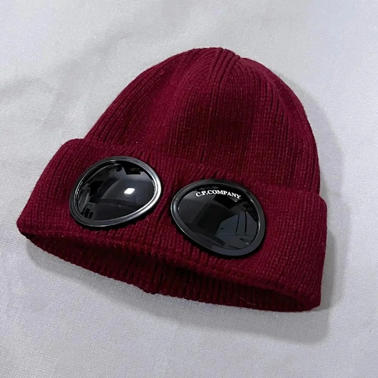C.P. Company New CP pilot autumn and winter knitted hats for men and women, Korean style couple woolen hats, knitted hats