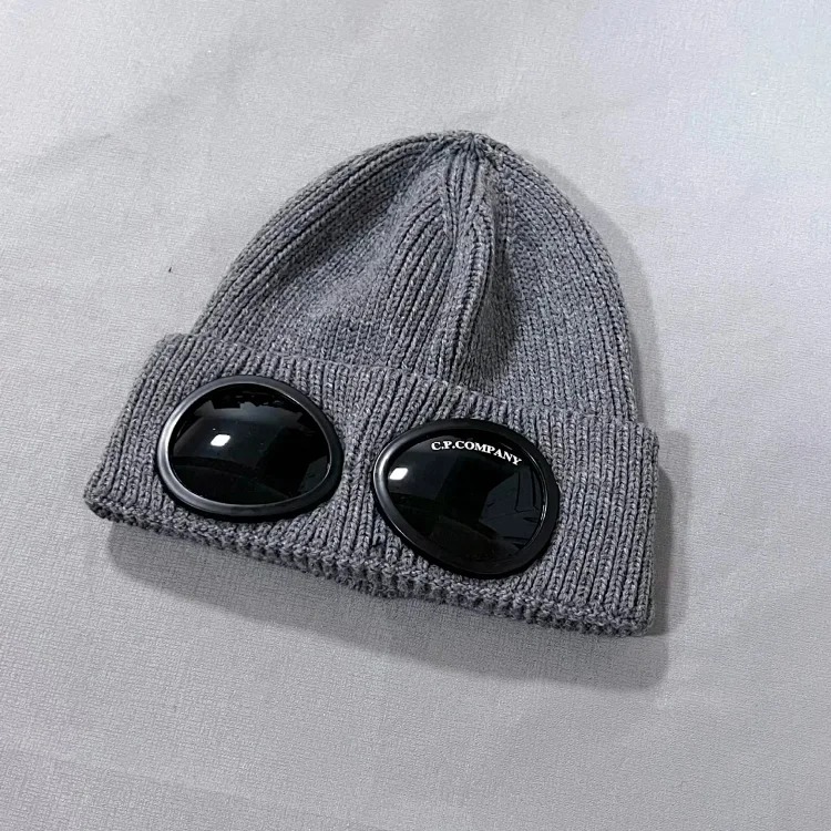C.P. Company New CP pilot autumn and winter knitted hats for men and women, Korean style couple woolen hats, knitted hats