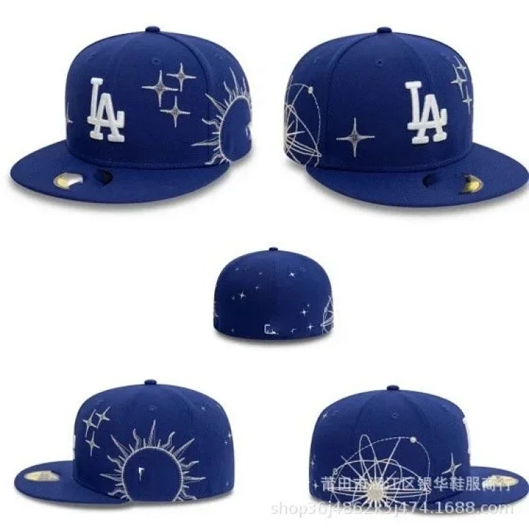 SOX fully enclosed baseball team Dodgers baseball cap embroidered hip hop Yankees 1028 image 3