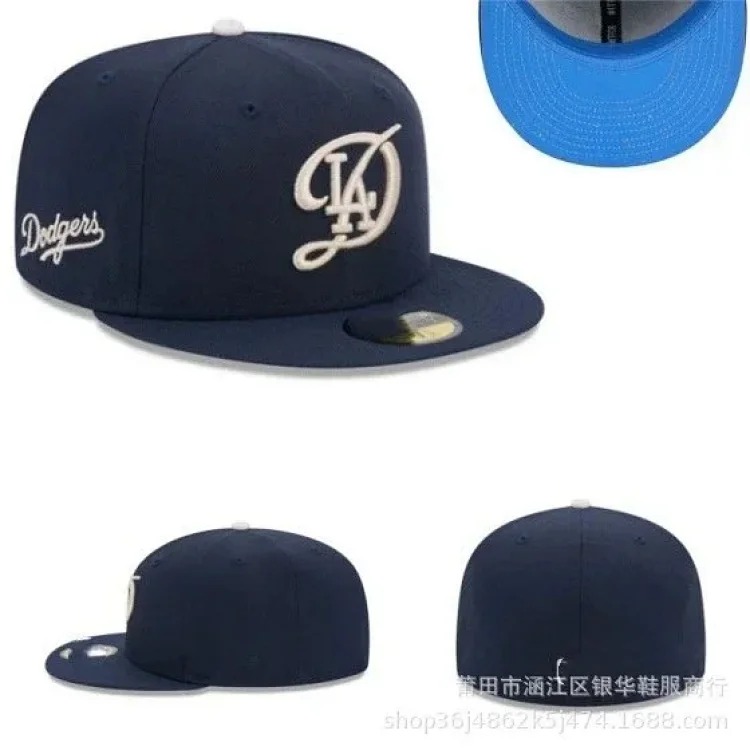SOX fully enclosed baseball team Dodgers baseball cap embroidered hip hop Yankees 1028 image 4