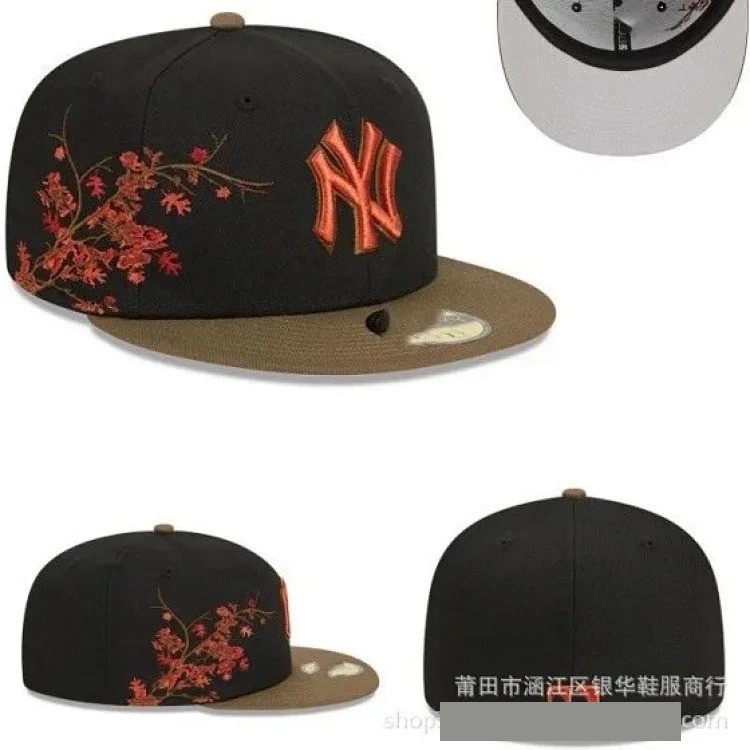 SOX fully enclosed baseball team Dodgers baseball cap embroidered hip hop Yankees 1028 image 6