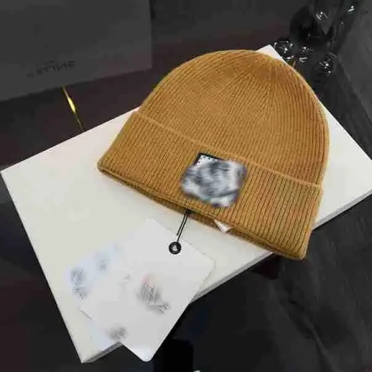 Warm color ins hat street personalized patch wool hat for men and women trendy couple autumn and winter warm knitted cold hat for women