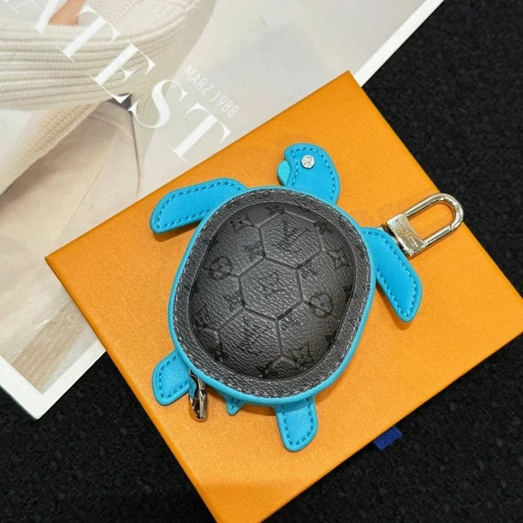 NEW-1 Fashion boutique small pendant keychain earphone bag lipstick bag (with image 2