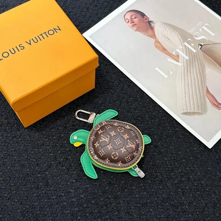 NEW-1 Fashion boutique small pendant keychain earphone bag lipstick bag (with image 5
