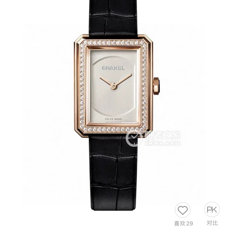 Original order, real diamonds from South Africa. Every girl has a boyfriend in her heart who always accompanies her. Chanel BOY.FRIEND women's watch and women's watch with perfect control ov