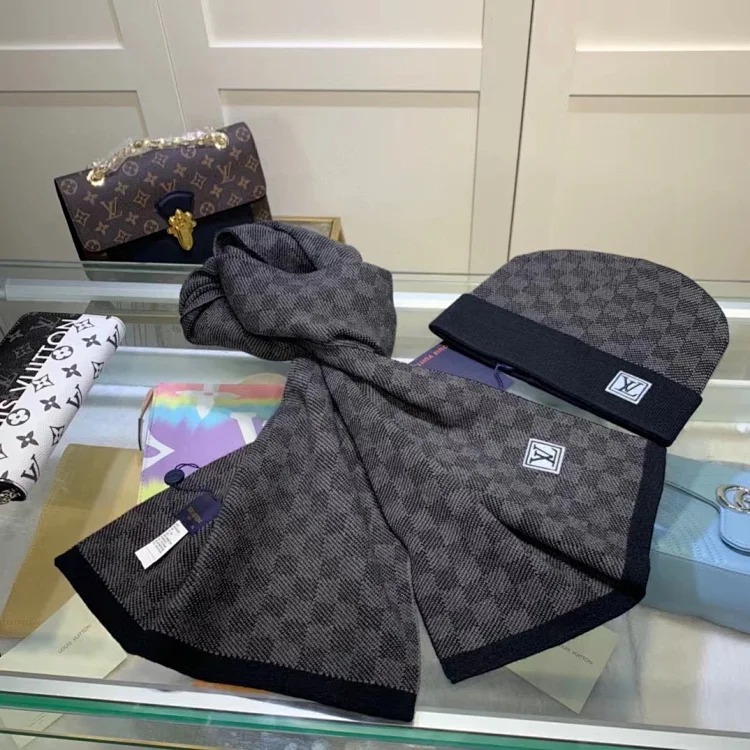 New fashionable warm hat scarf-CY