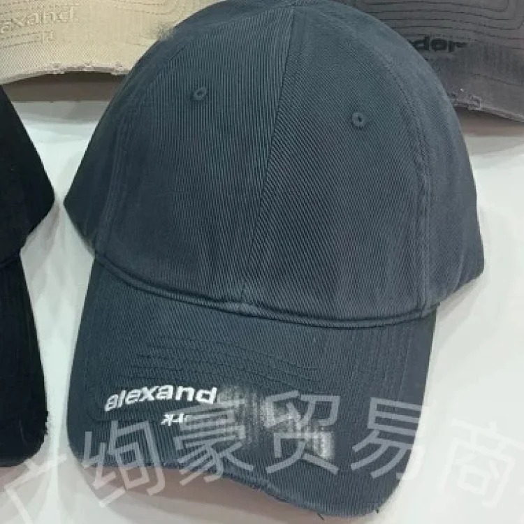 26 trendy brand Alphabet King duck-billed hat for women, spring and summer fashion, versatile hole-in-the-wall street sunshade and sun protection baseball cap for men