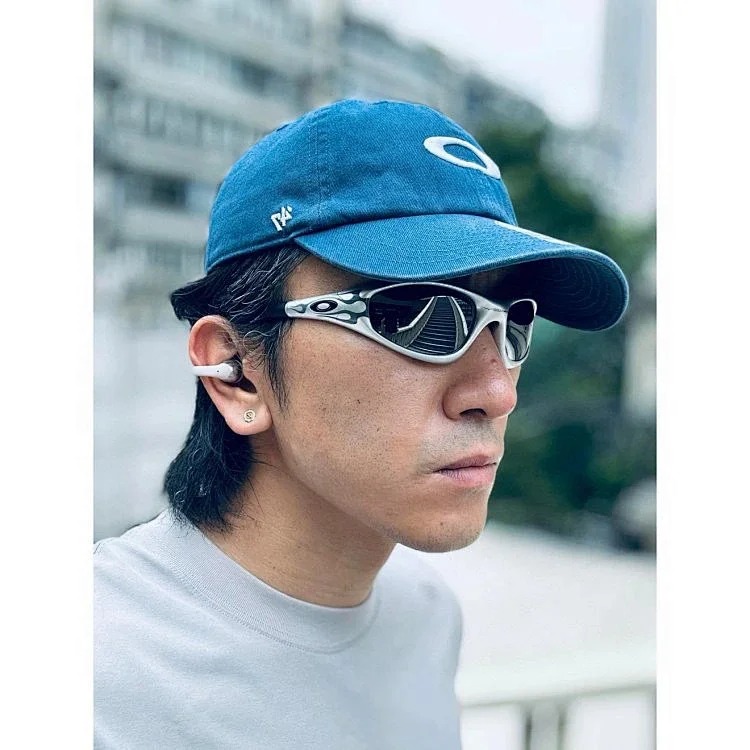 Retro mechanical style OAK 99 retro flame totem sunglasses outdoor cycling polarized sunglasses for men and women