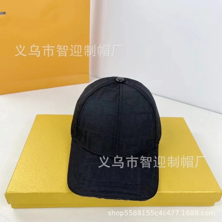 Fi's new baseball cap with correct letters European and American cross-border fashion peaked cap spring and autumn sun protection hat wholesale image 2