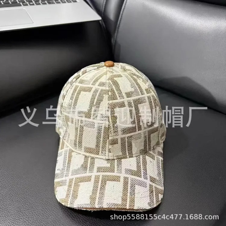 Fi's new baseball cap with correct letters European and American cross-border fashion peaked cap spring and autumn sun protection hat wholesale image 5