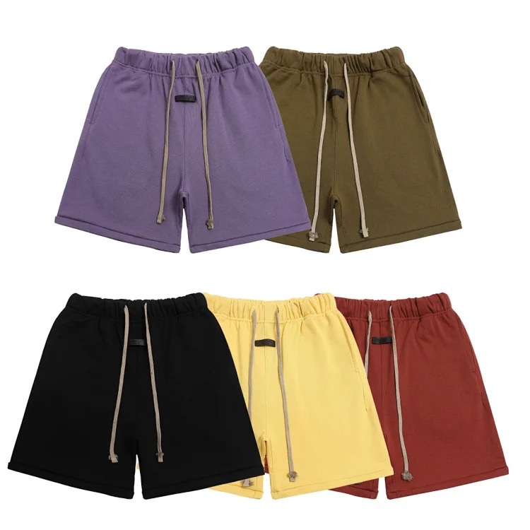 Fear of God FOG ESS letter print shorts