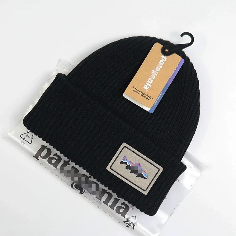 PT trendy brand knitted hat for women acrylic warm cold hat pullover hat wool image 2