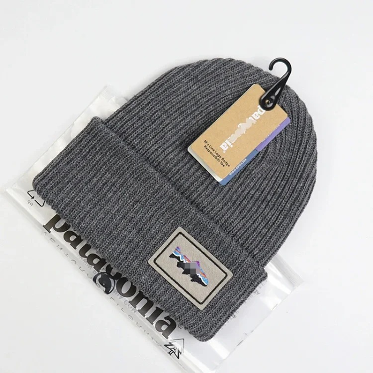 PT trendy brand knitted hat for women acrylic warm cold hat pullover hat wool image 6