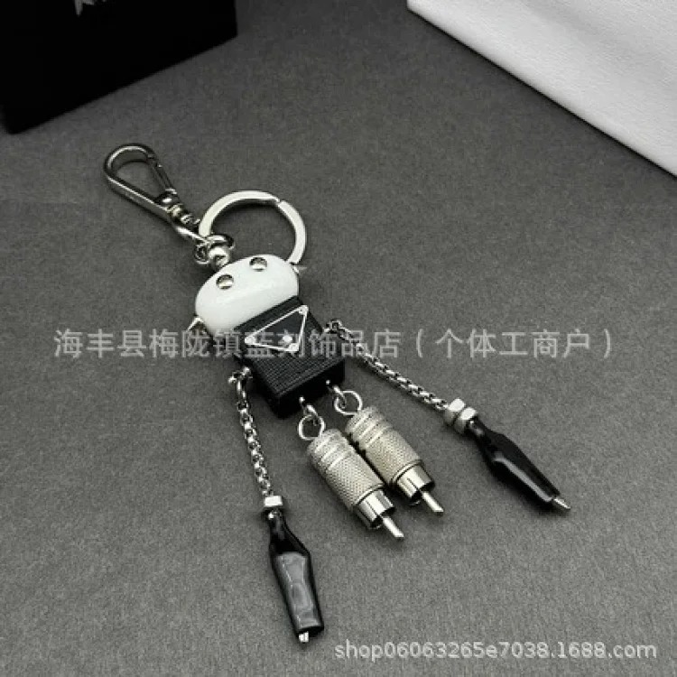 Home2025 new cute elf luggage pendant animal keychain pendant high-end small bag decoration