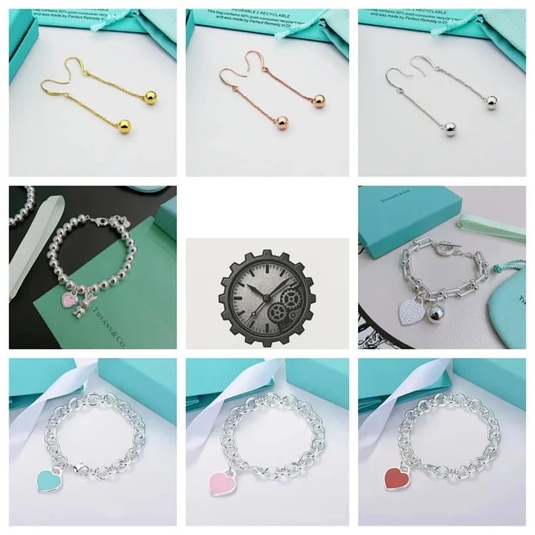 ZW-1 uses a heart to let every piece of jewelry exude your beauty and charm (with gift box packaging) (Tifany)