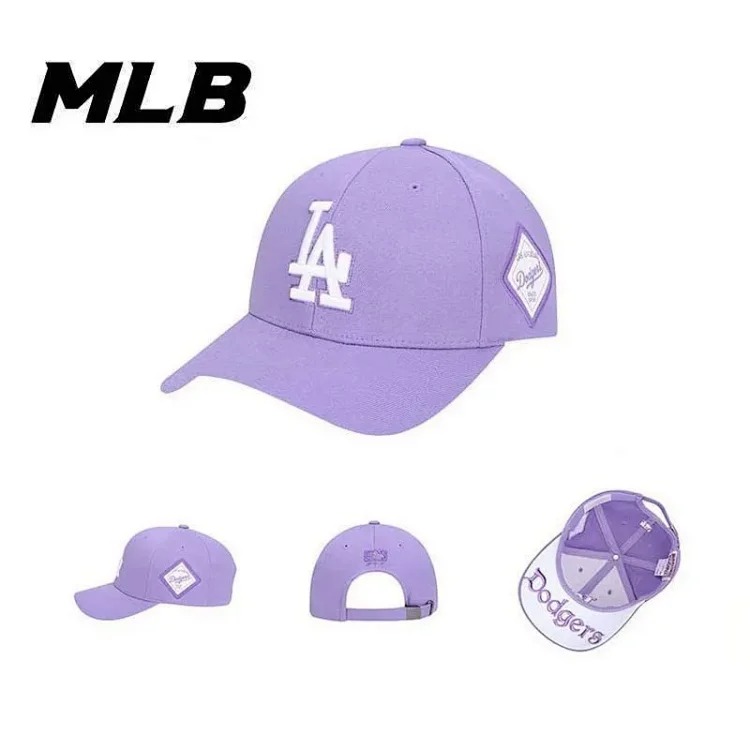 Mlb hat men and women 2026 new ny hard top baseball cap big head circumference sun hat la peaked cap large brim