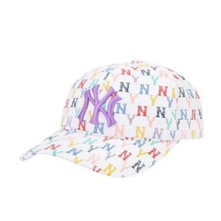 Mlb hat men and women 2026 new ny hard top baseball cap big head circumference sun hat la peaked cap large brim