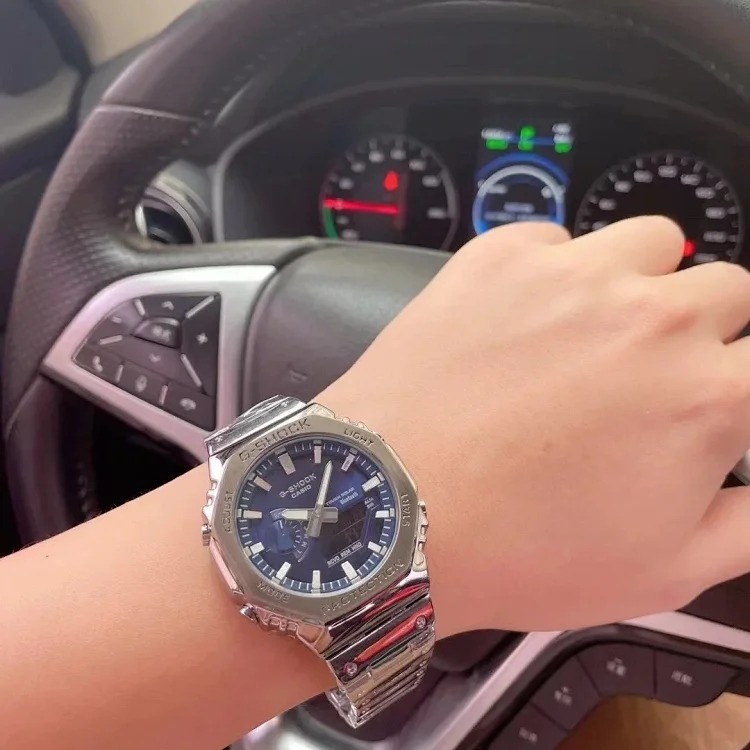 [DX66-1] Watch Men's Watch Sports Watch Calendar Men's Student Watch Steel Band Watch Waterproof